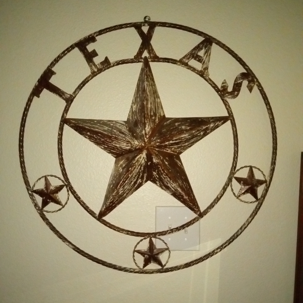 Texas Metal Decor